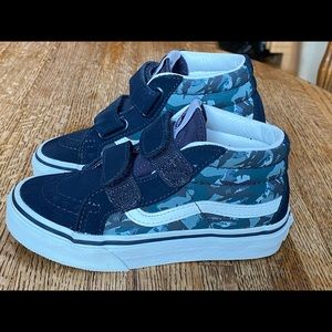 Mint condition boys vans high tops